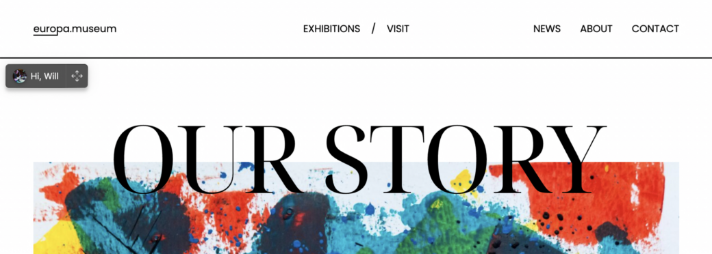 Admin bar toggle button